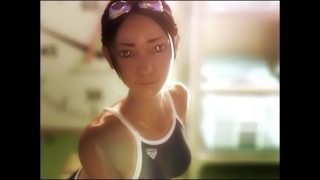 3D Hentai with Suki 18 in swimsuit