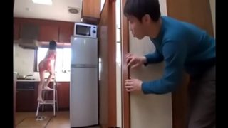 Asian mature Milf mom seduce her son’s classmates in kitchen – ReMilf.com