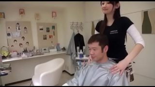 Beautician Beauty Comes Boobs Pressed Against The Face. SCOP 062 5