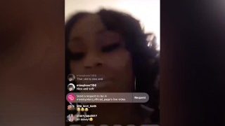 Blac Chyna’s ex-pornstar mom Tokyo Toni on IG live