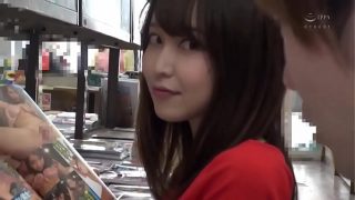 Horny library girl in red – full at xfoxxx .com