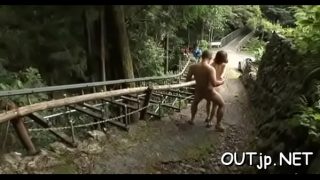 Mature pair bonks outside