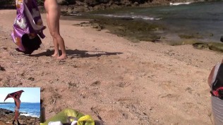 Nude Beach Kimono Model Photoshoot