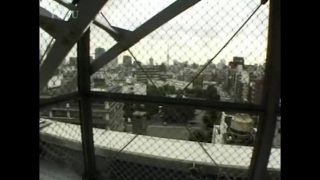 outdoor sex from Tokyo on the tower