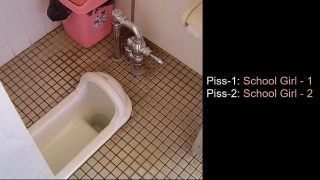 Pissing sound ensemble by 13 Girls in Japanese-style Toilets