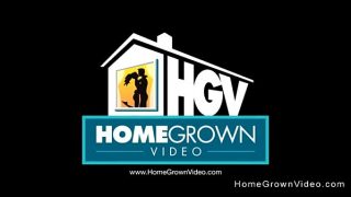 Sexy brunette fucked on futon for the first time on cam