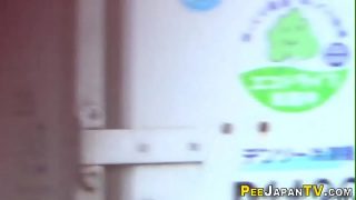 Asian pisses in public car park