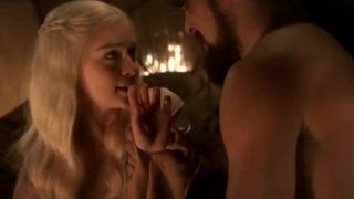 Emilia Clarke real sex scene – Game of Thrones