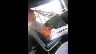 Huge Dick Caught on the Bus