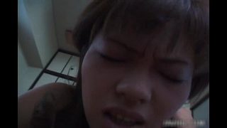 Yiny asian girl gets fucked up the pussy