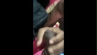 indian desi housewife groped and rubbed by a lucky driver doing handjob boobs groping blowjob in running bus part 2