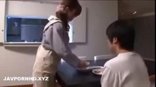 Jav hot mom fucked by angry son