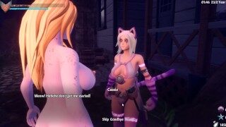 Breeders of Nephelym [Hentai 3D game] Ep.2 futanari catgirl with a dick creampie breeder’s pussy