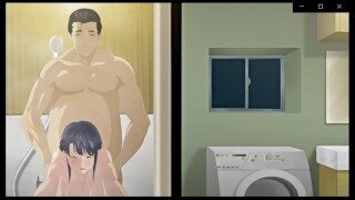 浴室的性感人妻 腔內注射
